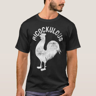 Kip Ricockulous Belachelijke Verwaande Hen Retro T-shirt