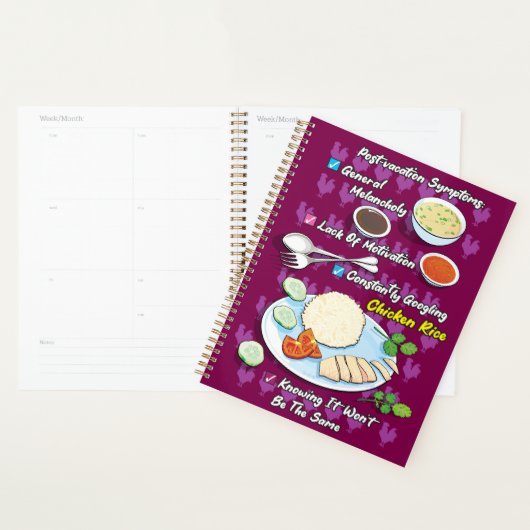 Kip Rijst Razernij Planner (Display)
