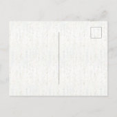 Kip Romantisch Huis Raam Bloem Briefkaart (Achterkant)