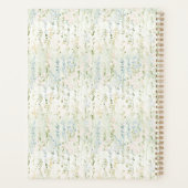 Kip Romantische Huis Bloemen aan het Raam Planner (Achterkant)