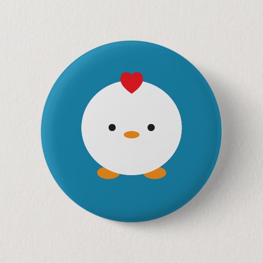 Kip Ronde Button 5,7 Cm (Voorkant)