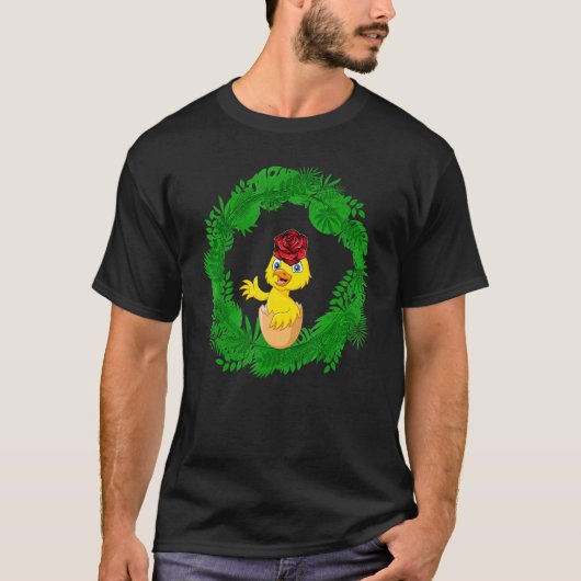 Kip Rose Naturcore Farmcore T-shirt (Voorkant)
