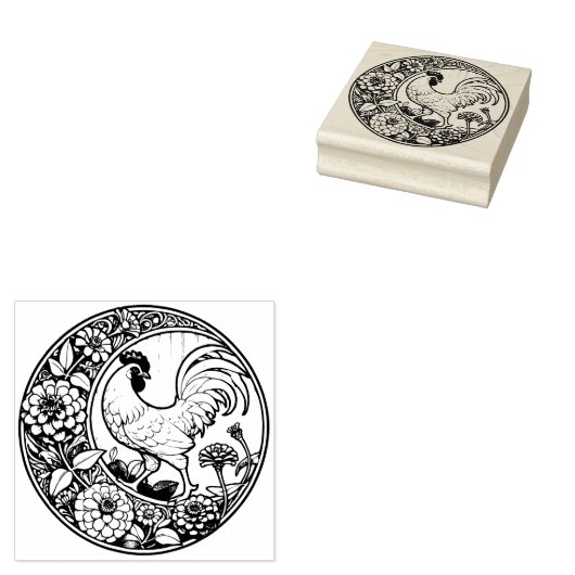 kip rubberstempel (Gestempeld)