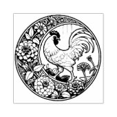 kip rubberstempel (Afrduk)