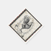  kip servetten (Hoek)