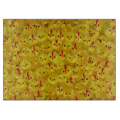 Kip Snijplank met Geel Kuikens Patroon (Voorkant)