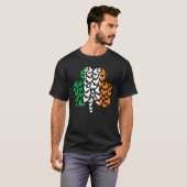 Kip St Patrick's Day Shamrock Irish for Idea T-shirt (Voorkant volledig)