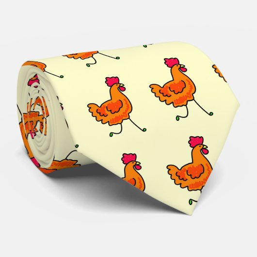 Kip Stropdas (Opgerold)