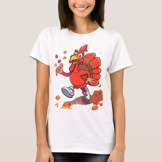 kip t-shirt (Voorkant)