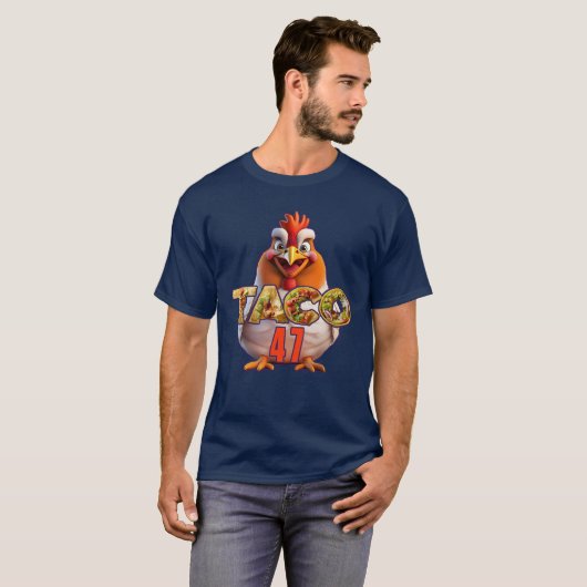 Kip Taco 47 T-shirt (Voorkant volledig)
