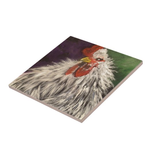 kip tegeltje (Zijkant)