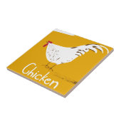  kip tegeltje (Zijkant)