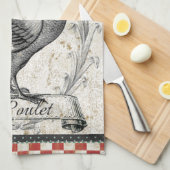  kip theedoek (Quarter Fold)