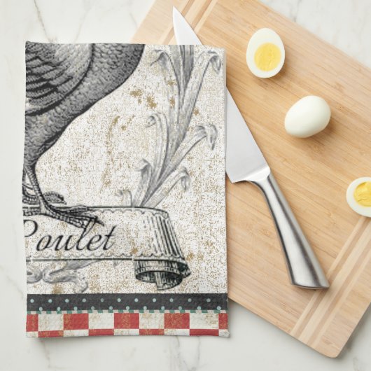  kip theedoek (Quarter Fold)