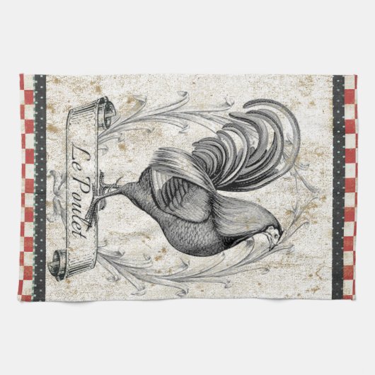  kip theedoek (Horizontaal)