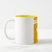  kip tweekleurige koffiemok (Links)
