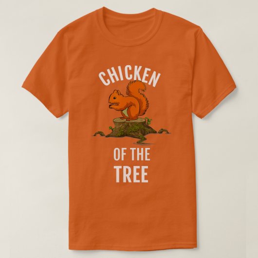Kip van de boom Funny Squirrel Hunter Dk T-shirt (Design voorkant)