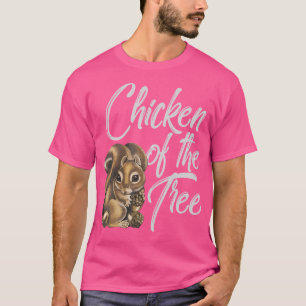 Kip van de boom Grappige eekhoorn liefhebber Hunte T-shirt