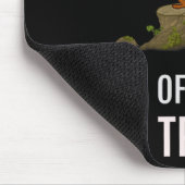 Kip van de boom Grappige Jager Jagen Muismat (Hoek)