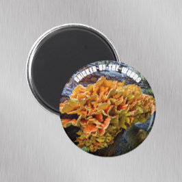 Kip-van-de-Bossen paddenstoel Botanisch Magneet