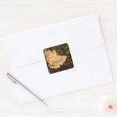 Kip van de Bossen paddenstoel Sticker (Envelop)