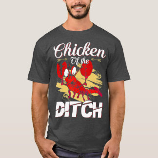 Kip van de Ditch Crawfish Cajun Food Party T-shirt