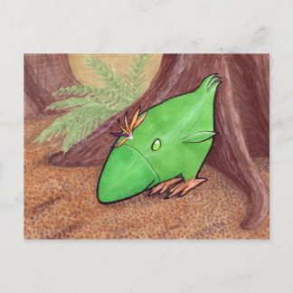 Kip van Plant briefkaart