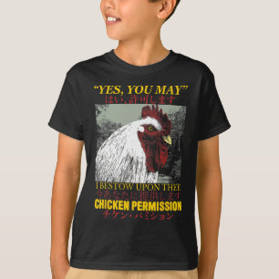Kip Verlof Vintage Japanse Haan _1 T-shirt