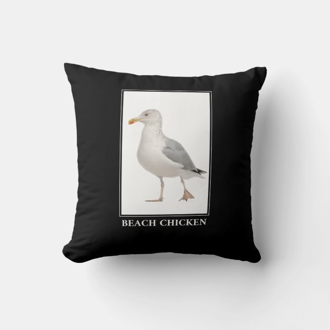 Kip voor de kuikens van de zeemeeuw - Humor van de Kussen (Voorkant)