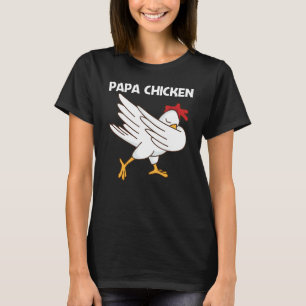 Kip Voor Mannen Vader Pluimvee Haan Ei T-shirt