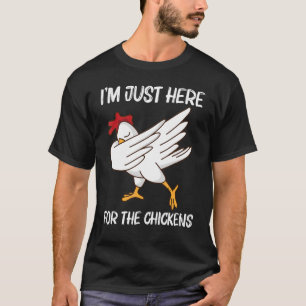 Kip voor Mannen Vrouwen Pluimvee Haan Ei 1 T-shirt
