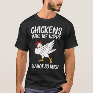 Kip Voor Mannen Vrouwen Pluimvee Haan Ei 1 T-shirt