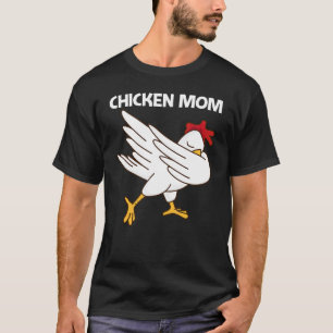 Kip Voor Moeder Moeder Pluimvee Haan Ei T-shirt
