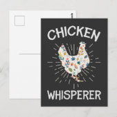 kip whisperer grappenmaker kipkip briefkaart (Voorkant / Achterkant)