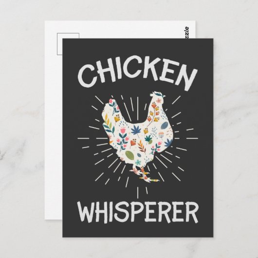 kip whisperer grappenmaker kipkip briefkaart (Voorkant / Achterkant)