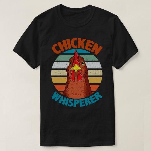 Kip Whisperer Poultry Farmer Backyard Chicken T-shirt (Design voorkant)