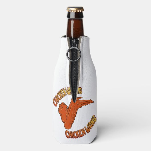 Kip Wing Foam Bottle Cooler (Fles Achterkant)