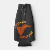 Kip Wing Foam Bottle Cooler (Achterkant)