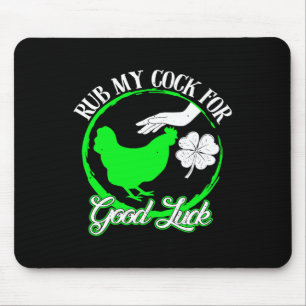 Kip Wrijf Mijn Voor Goede Geluk St. Patricks Dag Muismat
