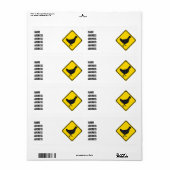 Kip Xing. Etiket (Full Sheet)