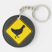 Kip Xing. Sleutelhanger (Achterkant)