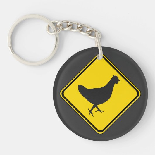 Kip Xing. Sleutelhanger (Voorkant)
