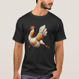 Kip Yoga Houding T-shirt