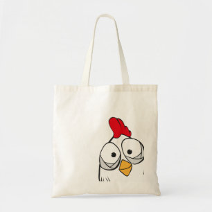 kip zegt hallo tote bag
