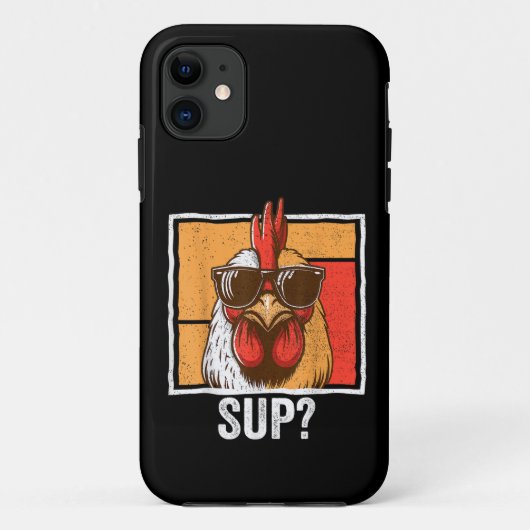 Kip Zonnebril Boerderij Dier Grappig Voor Boer Case-Mate iPhone Case (Achterkant)