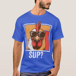 Kip Zonnebril Dierenboerderij Grappige Boer T-shirt