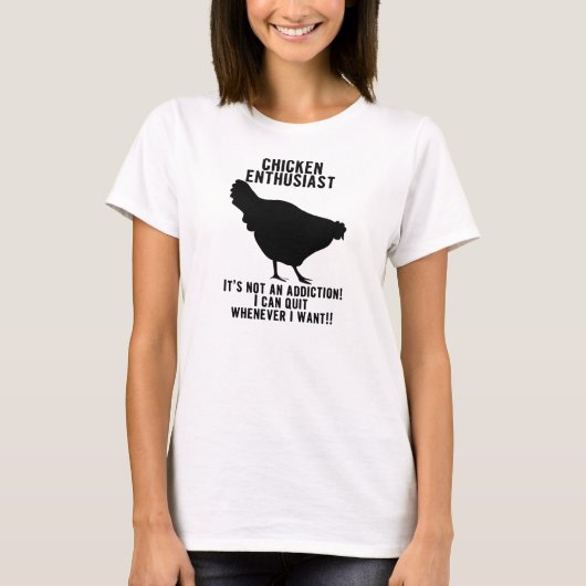 Kipadviezen ...shirt voor enthousiast t-shirt (Voorkant)