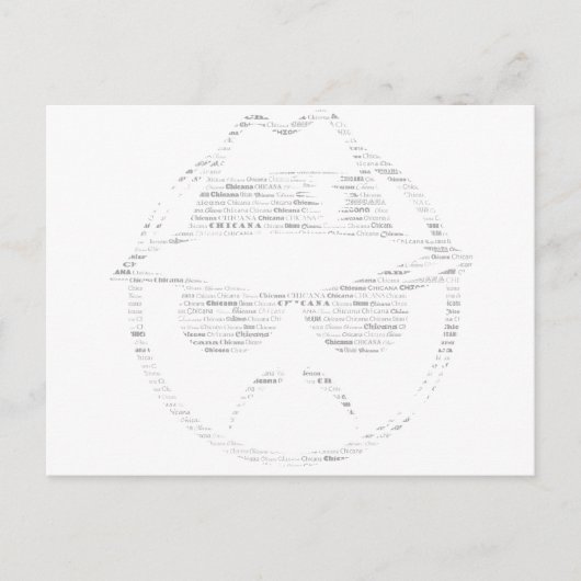 Kipana rijdt met laag tekstlaagje briefkaart (Voorkant)