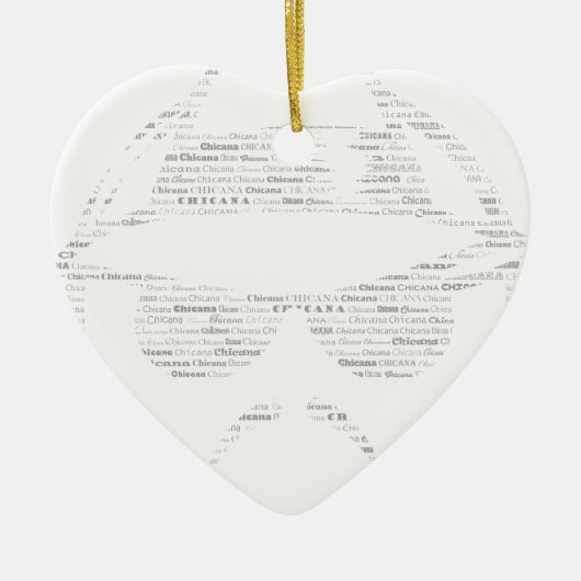 Kipana rijdt met laag tekstlaagje keramisch ornament (Voorkant)