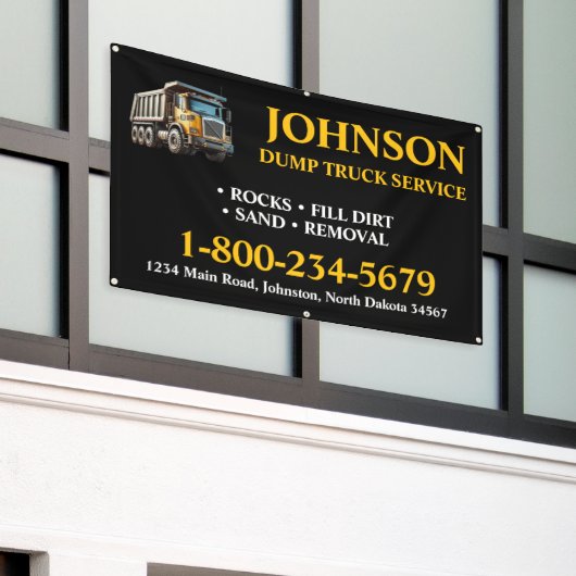 Kipauto Service Spandoek (Buitenkant Gebouw)